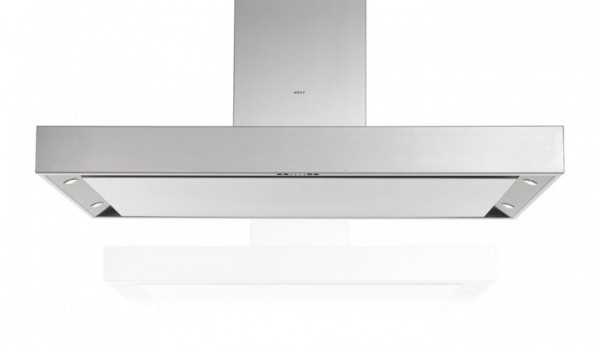 Novy Pro'line Wandhaube 120cm 7221 Edelstahl
