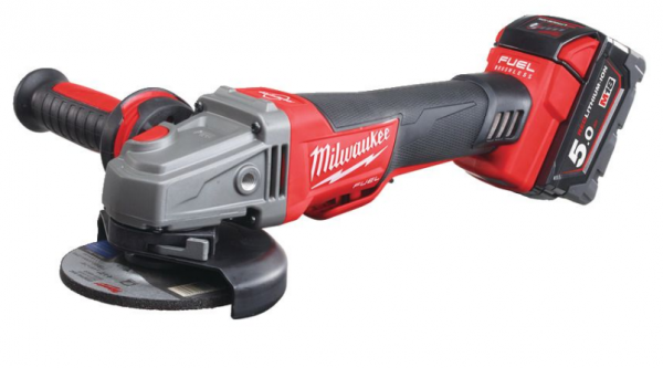 Milwaukee M18CAG125XPDB-502X Akku-Sicherheits-Winkelschleifer
