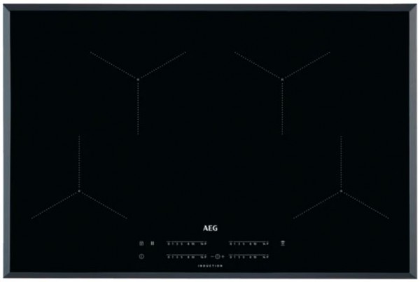 AEG IKB84431FB Kochfeld, Induktion, Facetten-Design, 80 cm