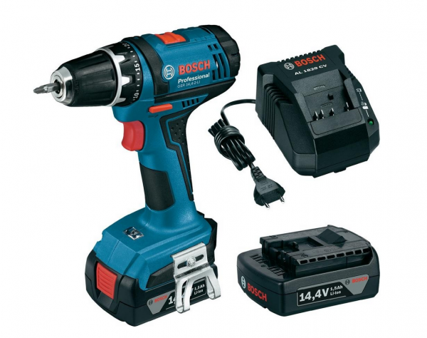 Bosch Professional GSR 14.4-2-LI Akkuschr. 2x1,5 Ah Karton 06019B7401