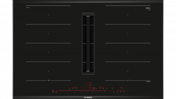 Bosch PXX875D57E Serie 8 Kochfeld mit Dunstabzug (Induktion) 80 CM