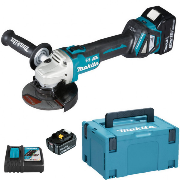 Makita DGA513RTJ Akku-Winkelschleifer