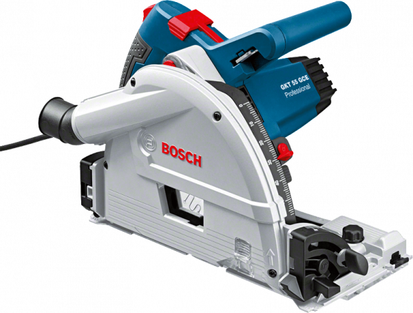 Bosch GKT 55 GCE Tauschsäge inkl. 2 x Führungschiene FSN1600 (0615990EA8)