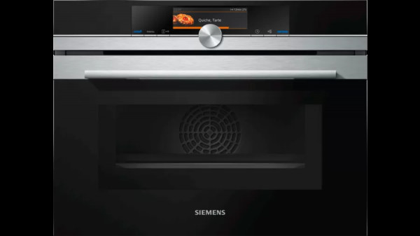 Siemens CM678G4S1 iQ700 Einbaubackofen mit Mikrowellenfunktion