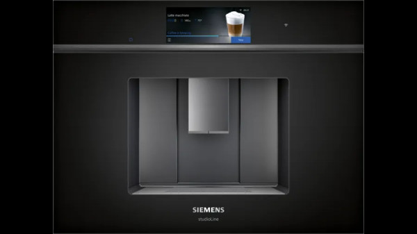 Siemens StudioLine CT918L1B0 iQ700 Einbau-Kaffeevollautomat Schwarz