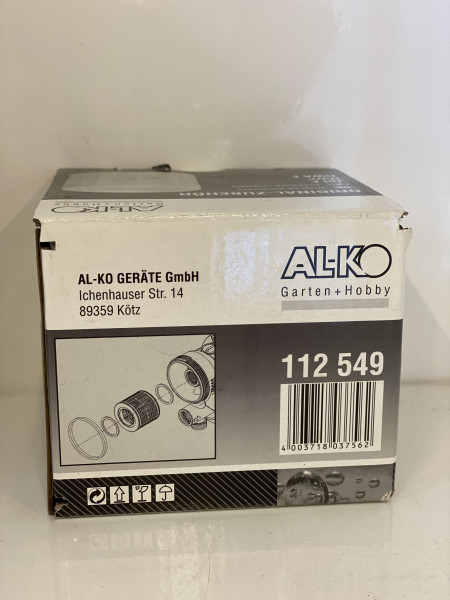 AL-KO Filter Insert For Pump Models Jet F / HW F / HWA F, Plastic (112549)